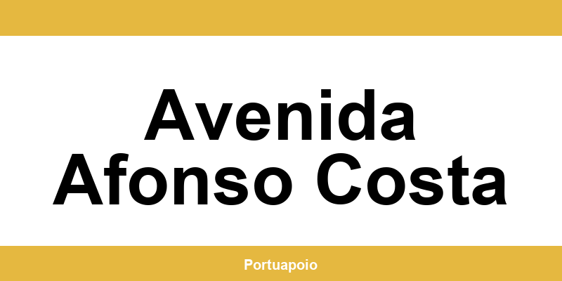 Contacto da Segurança Social em Avenida Afonso Costa – telefone e atendimento